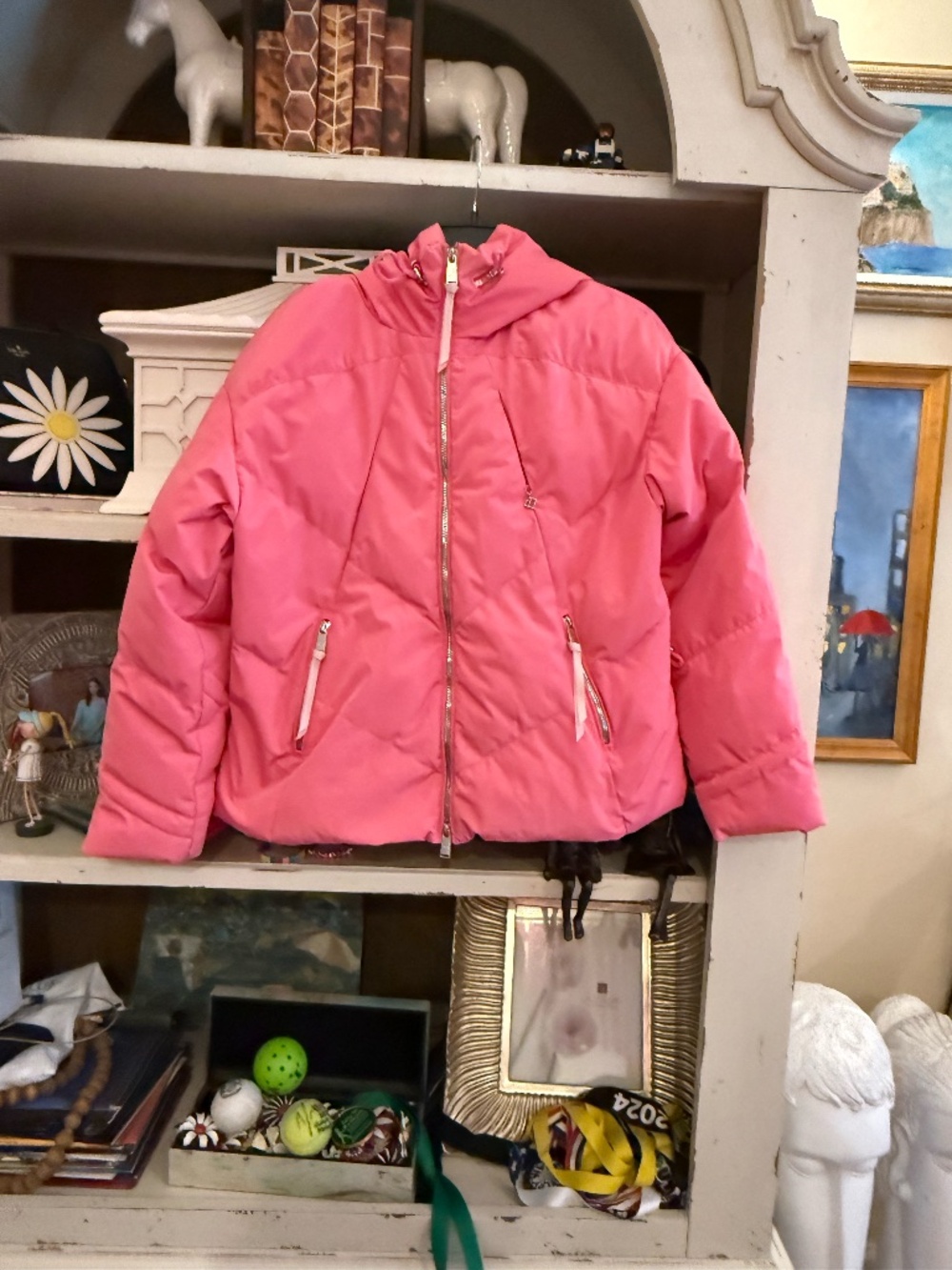 Obermeyer size 6 bubblegum pink Ventina down jacket womens - Picture 10 of 16